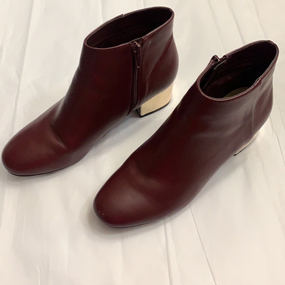 Marc New York burgundy ankle boots Size 7 - Picture 10 of 17
